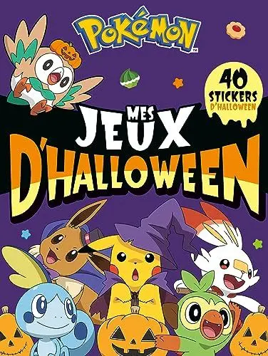 Produktbild: Pokémon - Mes Jeux d'Halloween - Spécial Halloween!: Avec 40 stickers Halloween