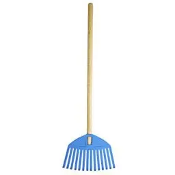 Produktbild: Prosperplast Focus Baby Rechen mit Holzgriff, 22 mm x 61 cm, Hellblau