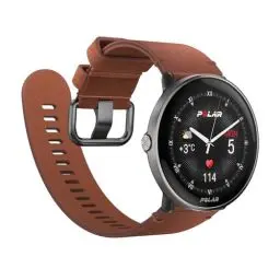 Produktbild: Polar Ignite 3 Titanium – Fitness- und Wellness-Smartwatch mit GPS, Schlafanalyse, AMOLED-Display, 24/7-Activity Tracker, Pulsuhr, Fitness Tracker, personalisierten Trainingseinheiten, M/L
