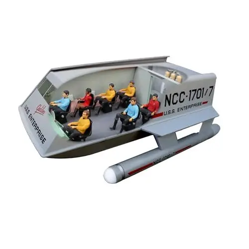 Produktbild: Polar POL995M/12 1/32 Star Trek Galileo Shuttle mit Inneneinrichtung Modellbausatz, Mehrfarbig