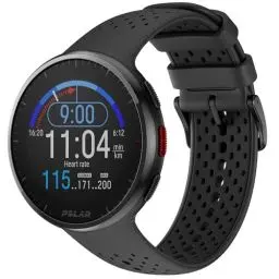 Produktbild: Polar Pacer Pro – Moderne GPS-Sportuhr, Pulsuhr, Smartwatch für Männer und Frauen, Laufuhr Training, Schlafüberwachung und Activity Tracker, Carbon Grey, S-L
