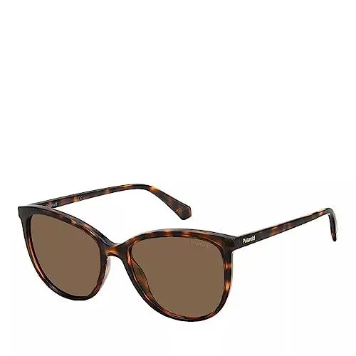 Produktbild: POLAROID Damen PLD 4138/S Sonnenbrille, Havana, 55