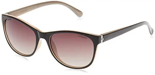 Produktbild: Polaroid Damen P8339 La Kih Sonnenbrille, Schwarz (Black/Brown), 55-19
