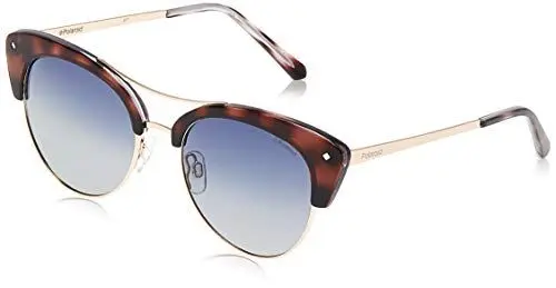 Produktbild: Polaroid Damen PLD 4045/S Z7 MSS 51 Sonnenbrille, Blau (Bluehvncpp/Blue Polar)