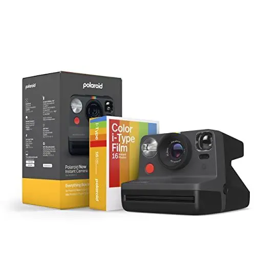 Produktbild: Polaroid Everything Box Now Gen 2 Sofortbildkamera - Schwarz