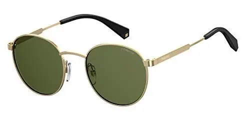 Produktbild: Polaroid Unisex-Erwachsene PLD 2053/S Sonnenbrille, Mehrfarbig (Goldgreen), 51