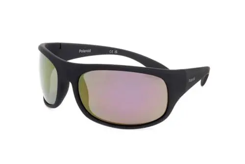 Produktbild: Polaroid Unisex 07886 Sonnenbrille, Matte Black RED, L