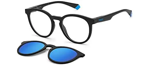 Produktbild: Polaroid Unisex PLD 2132/cs Sunglasses, 0VK/5X MTBLK Blue, Einheitsgröße