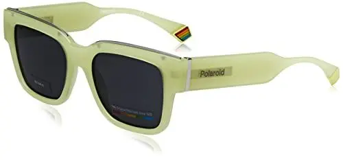 Produktbild: Polaroid Unisex PLD 6198/S/X Sunglasses, 6DX Lime, 52