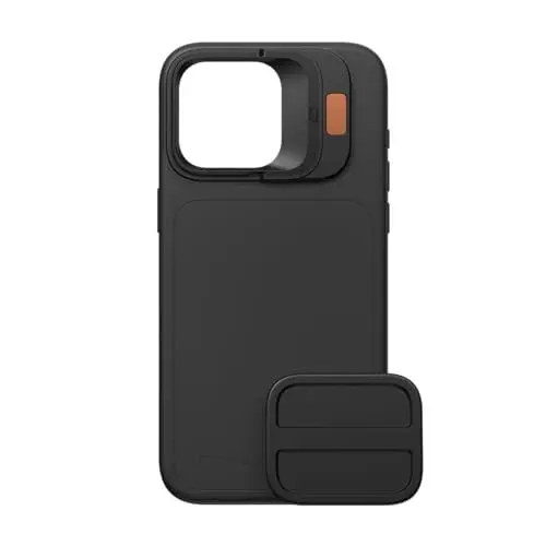 Produktbild: PolarPro - LiteChaser iPhone 15 Pro Max Tasche inkl. Defender - Schwarz - Neu Stärkeres MagSafe - Handy Fotografie/Videografie - Stromlinienförmig