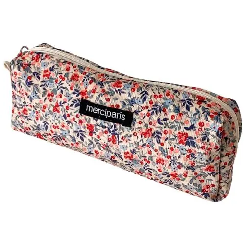 Produktbild: Polartreehome Federmäppchen mit, Mäppchen Cord-Stoff, Premium-Schlampermäppchen, Teenager Pencil Case, Federmäppchen mit Praktischem Reißverschluss als Spielzeugtasche, Kosmetiktasche