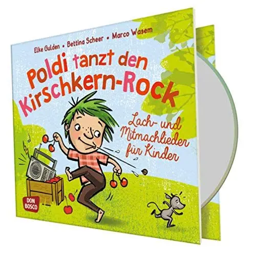 Produktbild: Poldi tanzt den Kirschkern-Rock, Audio-CD: Lach- und Mitmachlieder für Kinder