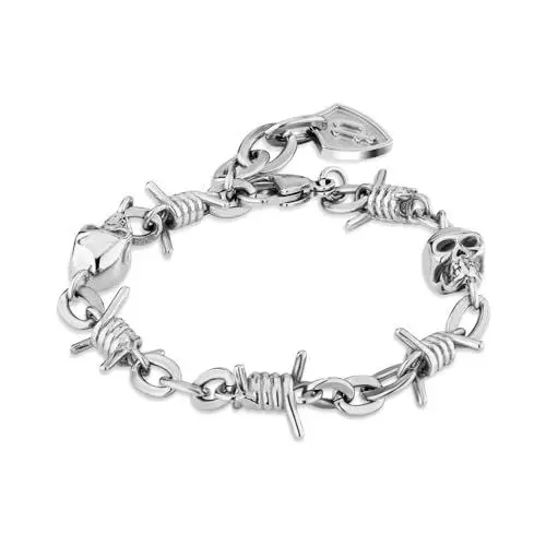 Produktbild: Police Herren Armband aus Edelstahl hergestellt, Farbe: Silber, Länge: 20 cm, PEJGB2112321