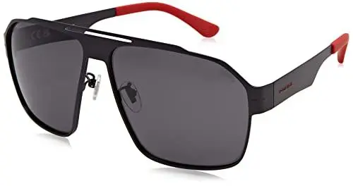 Produktbild: Police Unisex SPLL08 Sunglasses, Matt Full Dark Grey, 63