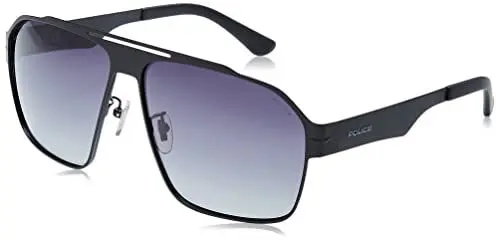 Produktbild: Police Unisex SPLL08 Sunglasses, Total Shiny Black, 63
