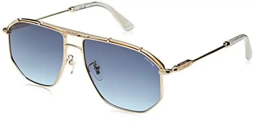 Produktbild: Police Unisex SPLL17 Sunglasses, 0300 ORO Rose' Lucido Totale, 7 1/4
