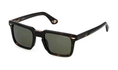 Produktbild: Police Unisex SPLL88E Sunglasses, Shiny Dark Havana, 52