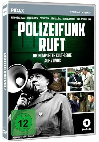 Produktbild: Polizeifunk ruft / Die komplette 52-teilige Krimiserie (Pidax Serien-Klassiker) (7 DVDs)