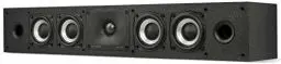 Produktbild: Polk Audio Monitor XT35 schlanker Center Lautsprecher, Hi-Res Zertifiziert, kompatibel mit Dolby Atmos und DTS:X (Stück), Schwarz