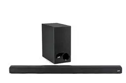 Produktbild: Polk Audio Signa S3 TV Soundbar mit Subwoofer, HDMI ARC, Bluetooth, Google Chromecast, Soundbar TV mit 5.1 Dolby Digital Decoding, AUX, optischer Eingang, Schwarz