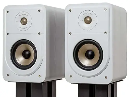 Produktbild: Polk Audio Signature Elite ES15 hochauflösende Regallautsprecher fürs Heimkino, Stereo Lautsprecher, Surround Boxen, HiFi Lautsprecher, Hi-Res zertifiziert, kompatibel mit Dolby Atmos und DTS:X (Paar)