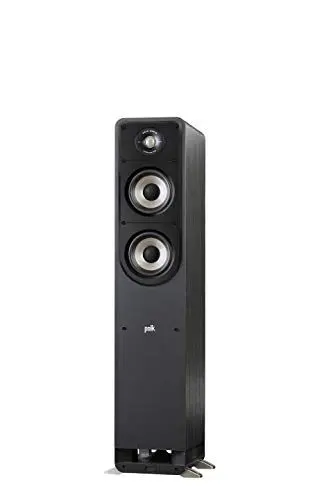 Produktbild: Polk Audio Signature S50E Standlautsprecher, HiFi Lautsprecher für Musik und Heimkino Sound, passiver Full Range Lautsprecher, 20 - 150 Watt, 8 Ohm, High Res, 42Hz - 40kHz (Stück)