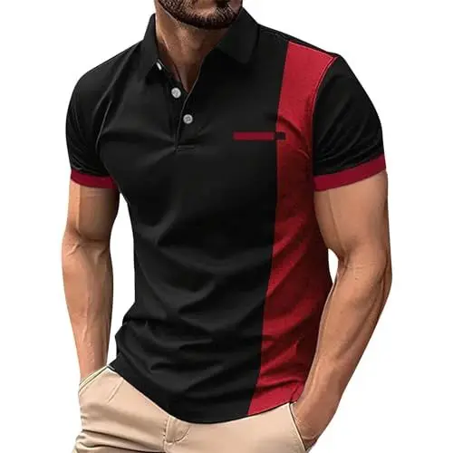Produktbild: Polohemd Herren Strellson Poloshirt Herren Set Poloshirts Herren Chino Shorts Herren Hemd Weiss Hemd Weiss Herren Kurzarm Poloshirt Herren 5XL Rotes Tshirt Herren Poloshirt Rot 3XL