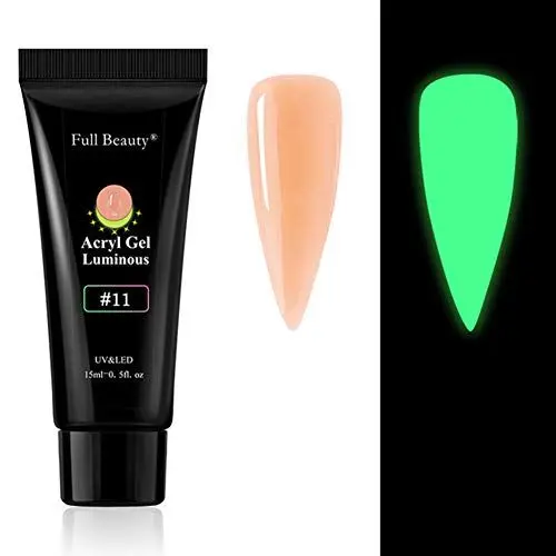 Produktbild: Poly Nagel Gel,Leuchtend Nagel Gel Nagelgel Anself Builder Nagelverlängerung Luminous Gel Nail Gel Nachts Funkeln Style Gel Nagel Verlängerung für Techniker Starter DIY Salon Kunst Nägel,15ML J