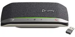 Produktbild: Poly - Sync 20+ Bluetooth-Konferenzlautsprecher - Persönliche tragbare Freisprecheinrichtung - Geräusch- und Echounterdrückung - USB-A, Bluetooth-Adapter - Kompatibel mit PC/Mac/Handy - Teams, Zoom