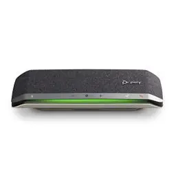 Produktbild: Poly - Sync 40 Konferenzlautsprecher (Plantronics) – für flexibles Arbeiten - Anschluss an PC/Mac mit USB-A/USB-C-Kabel, Smartphones via Bluetooth - kompatibel mit Teams, Zoom & mehr