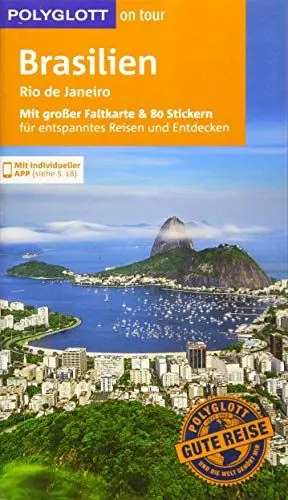 Produktbild: POLYGLOTT on tour Reiseführer Brasilien: Mit großer Faltkarte, 80 Stickern und individueller App