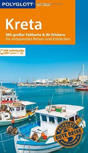 Produktbild: POLYGLOTT on tour Reiseführer Kreta: Mit großer Faltkarte, 80 Stickern und individueller App