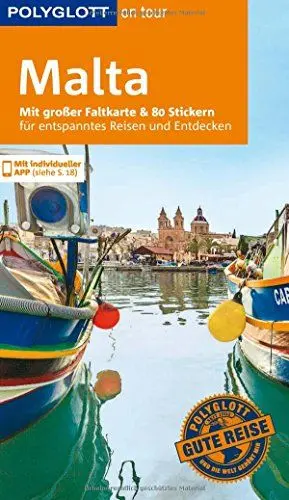 Produktbild: POLYGLOTT on tour Reiseführer Malta: Mit großer Faltkarte, 80 Stickern und individueller App