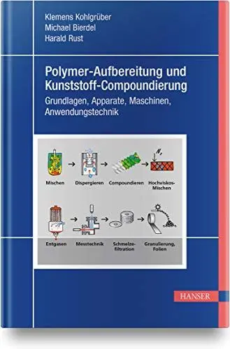 Produktbild: Polymer-Aufbereitung und Kunststoff-Compoundierung: Grundlagen, Apparate, Maschinen, Anwendungstechnik