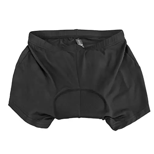 Produktbild: Pongnas Fahrradbekleidung Strumpfhosen Shorts, Verschleißfestes Stereoskopisches Silikonpolster Herren Reitunterhose Mesh für Camping (L)