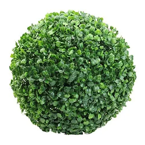 Produktbild: Buchsbaumkugel Ø 10-40 cm Künstlicher Buchsbaum Ball Pflanzen Kugel Zuhause Cafe Hochzeit Garten Party Deko Grüner Pflanzen-Ball für Heim und Garten Dekoration (25 cm)