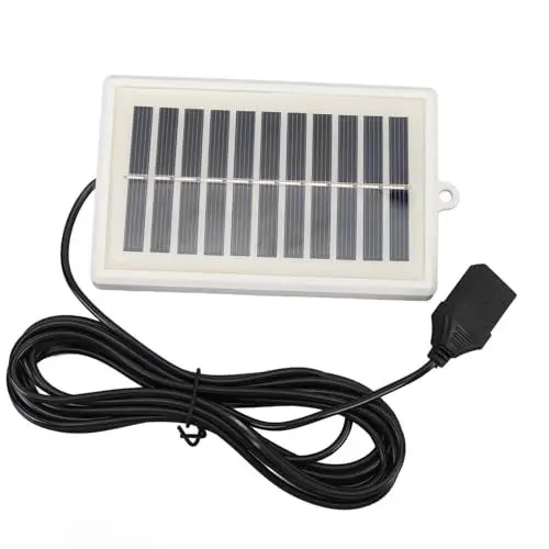 Produktbild: Pongnas Tragbares Solarladegerät, Wasserabweisendes Solar-Boost-Ladepanel für Mobiltelefone, Wandern, Camping