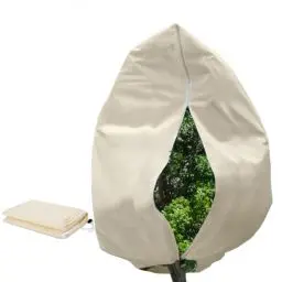 Produktbild: Ponnky Winterschutz für Pflanzen, Winterschutz Topfpflanztasche für Bäume 250cm x360cm Frostschutzhaube für Pflanzenmit mit Reißverschluss für Baum Palmen Balkonpflanzen haube Zelt Atmungsaktiv