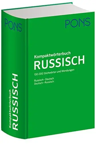 Produktbild: PONS Kompaktwörterbuch Russisch: 130.000 Stichwörter und Wendungen Russisch / Deutsch - Deutsch / Russisch