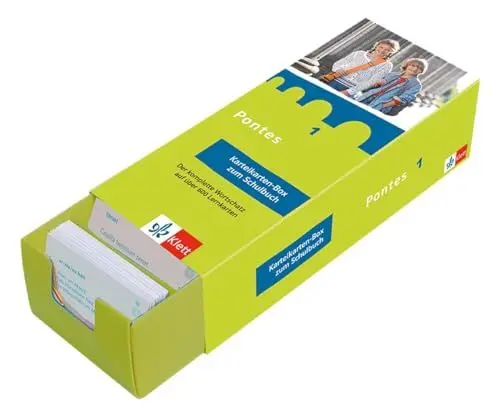 Produktbild: Pontes 1 - Vokabel-Lernbox zum Schulbuch: Latein passend zum Lehrwerk üben (Pontes. Ausgabe ab 2014)
