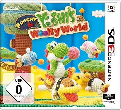 Produktbild: Poochy & Yoshi’s Woolly World - (3DS)