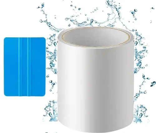 Produktbild: Pool Reparaturset wasserdichtes unterwasser Klebeband,Pool Flickzeug Selbstklebend Unterwasser Wasserdichtes,10 cm x 150 cm Reparatur Klebeband Pool Flicken für Wasserbett, Poolfolie, Planschbecken