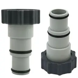 Produktbild: Poolschlauch Adapter Anschluss Schlauch Adapter für Pool Wärmepumpe,Anschluss für Poolschlauch 32mm and 38mm Verbinder, Ersatz zubehör 2 Stück