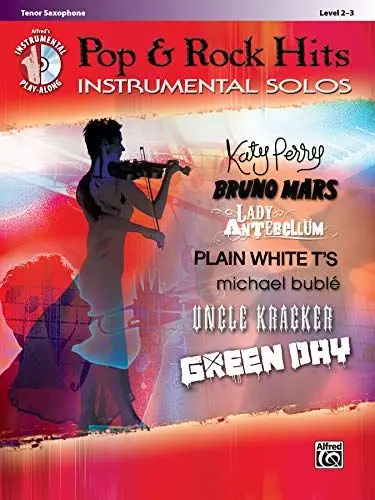 Produktbild: Pop & Rock Hits Instrumental Solos: Tenorsaxophon (incl. CD) (Pop Instrumental Solo Series)