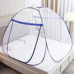 Produktbild: Pop up Moskitonetz, 100X190X110 cm Eintüriger Reißverschluss tragbare Zelt Reise moskitonetz Bett freistehend verwendet werdenein Fach zu installieren geeignet für im Schlafzimmer Keine Haken