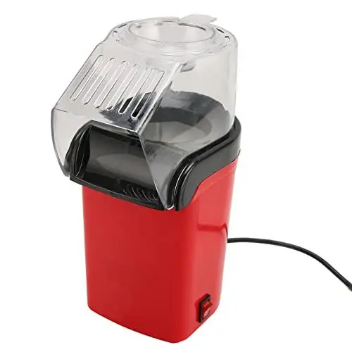 Produktbild: Popcorn-Maker, Tragbare, Kompakte Struktur, Roter Zirkulierender Luftstrom, Gesunde Ernährung, Party-Popcorn-Maker (EU-Stecker 220V)