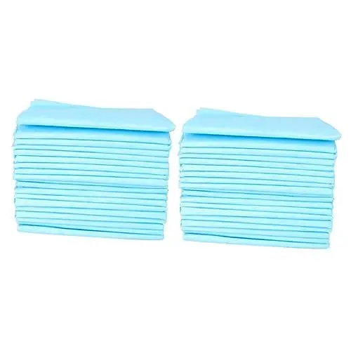 Produktbild: POPETPOP 100 STK Pet Pinkelmatte Einweg-hundewindeln Einweg-PIPI-Pads Hundewindeln Für Hunde Welpenwindeln Einwegwindeln Hunde-PIPI-Pads Welpen Pads Hund Töpfchen Haustier Vlies