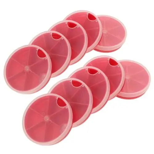 Produktbild: POPETPOP 10pcs Angelzubehörbox Tragbarer Tackle Organizer Köderköderboxen Aufbewahrungsbehälter Für Angelbedarf
