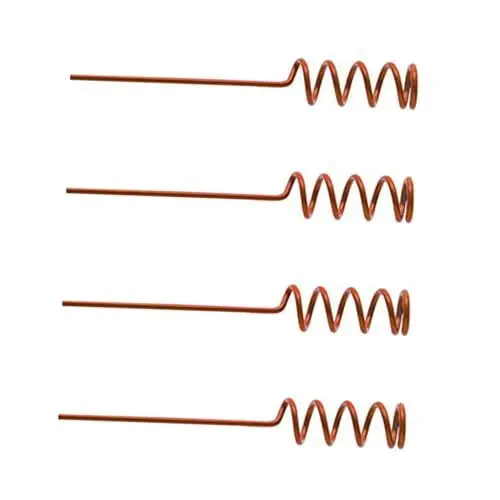 Produktbild: POPETPOP 12 Stk Angelrutenhalter Sandspikes Zum Brandungsangeln Angelspiralenständer Rutenhalter Für Meeresangeln Stangenlagerregal Spiralstabhalter Wallerrutenhalter Angelpfahl Rot Metall