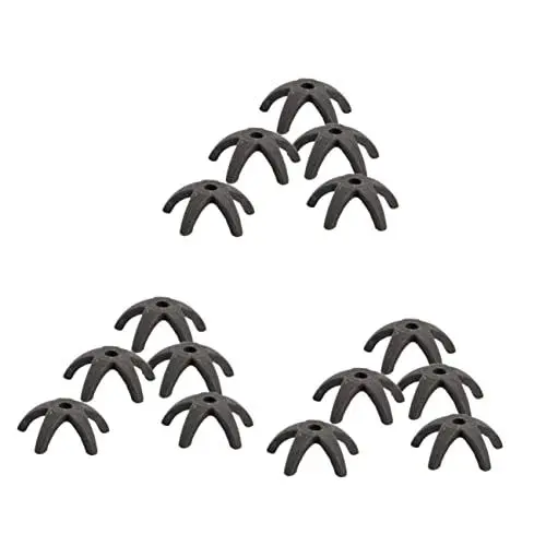 Produktbild: POPETPOP 3sets Einzigartige Sterne Fisch Tank Requisiten Keramik Garnelen Hause Aquarium Lebensraum Spielzeug 5 Stücke * 3